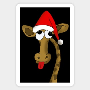 Christmas giraffe Sticker